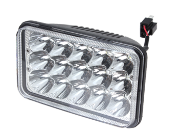 FARO CUADRADO DE LED CON ALTA Y BAJA